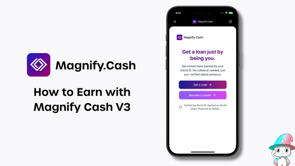 💸 Lender Guide: How to Earn with Magnify Cash V3